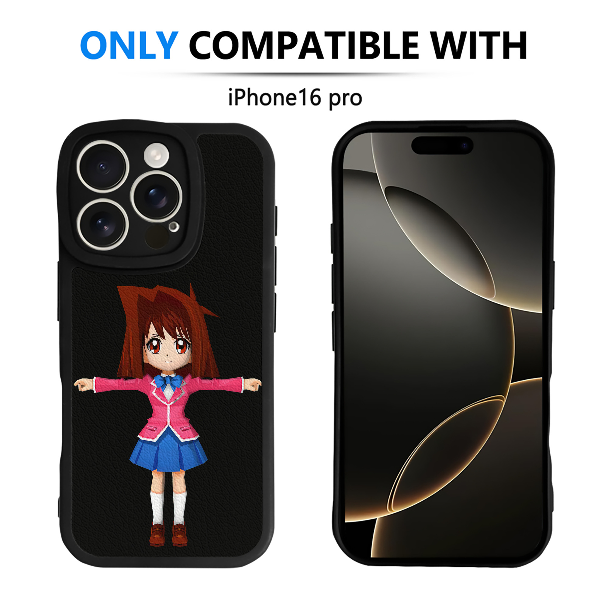 遊☆戯☆王 Yu-Gi-Oh! 【iPhone 16シリーズ対応】シリコンスマホケース（レザー調） 材質：シリコン